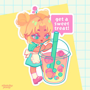 Treat Sticker